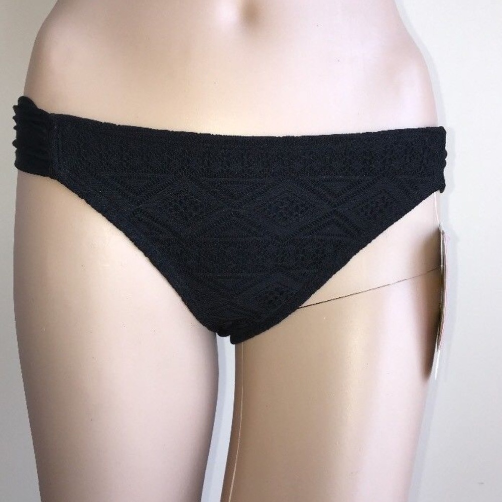 Hula Honey Womens Black Laced